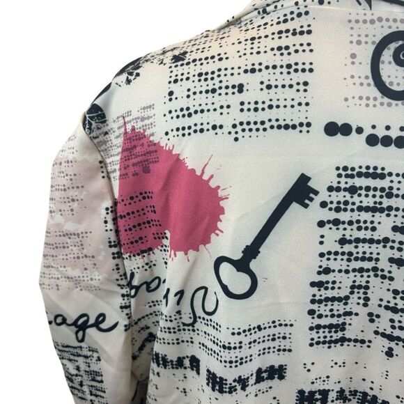 Brand‎ new with Tags Lily Firmiana Open Front Skeleton Key Cardigan XL - Picture 3 of 10